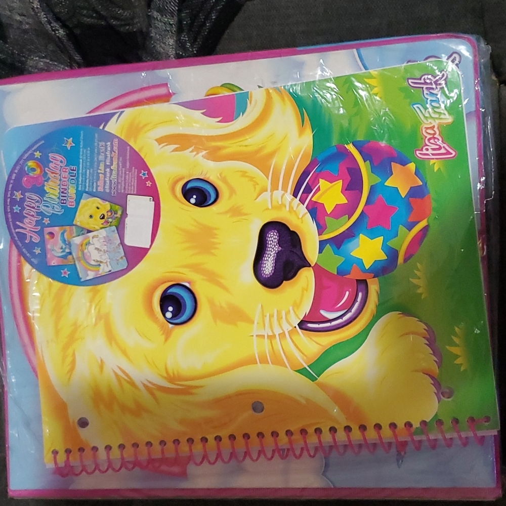 Lisa frank Happy 30th birthday binder bundle
